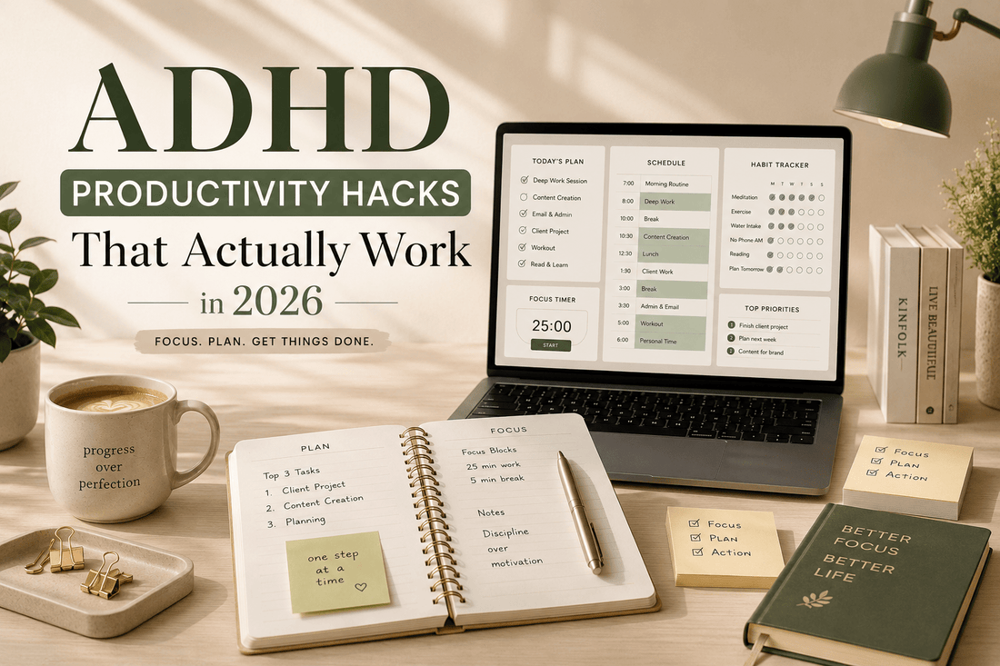 ADHD Productivity Hacks That Actually Work in 2026 - My Store