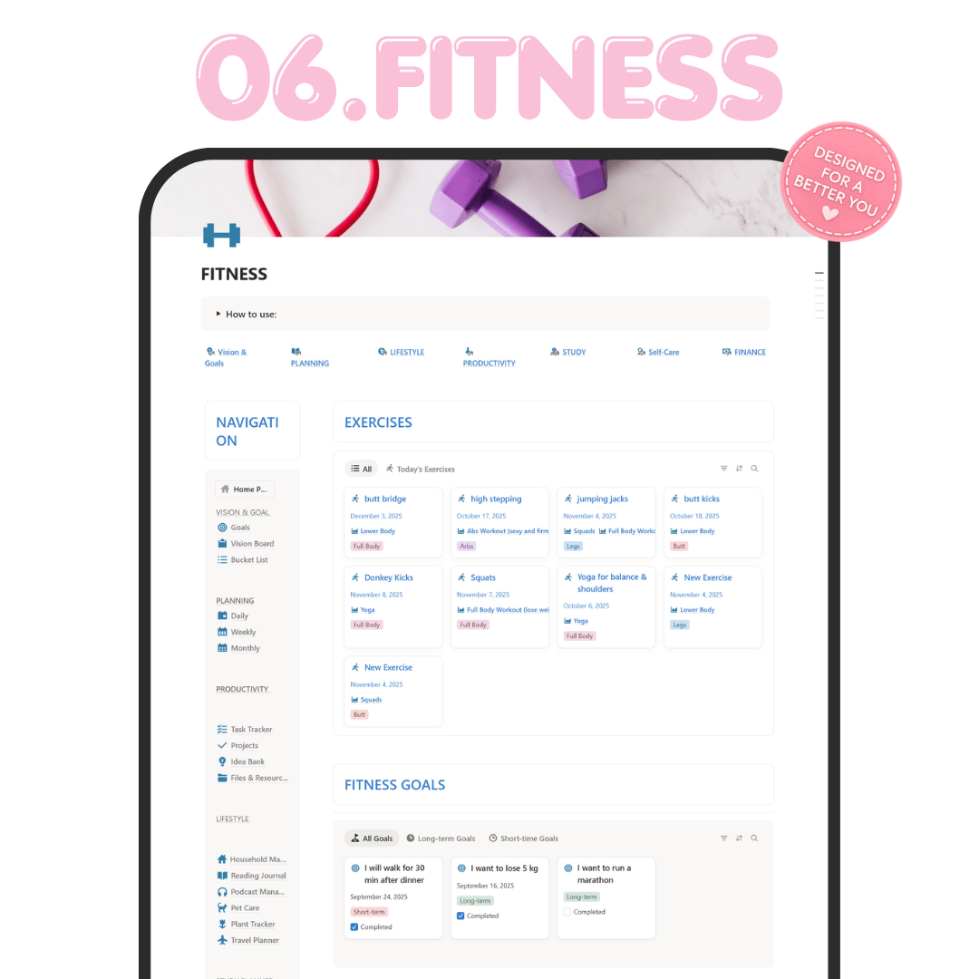 The Notion life planner template built to declutter your mind. Set up your entire life system and start planning in minutes. - NotionRoutine