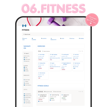 The Notion life planner template built to declutter your mind. Set up your entire life system and start planning in minutes. - NotionRoutine