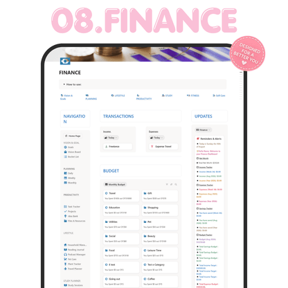 The Notion life planner template built to declutter your mind. Set up your entire life system and start planning in minutes. - NotionRoutine